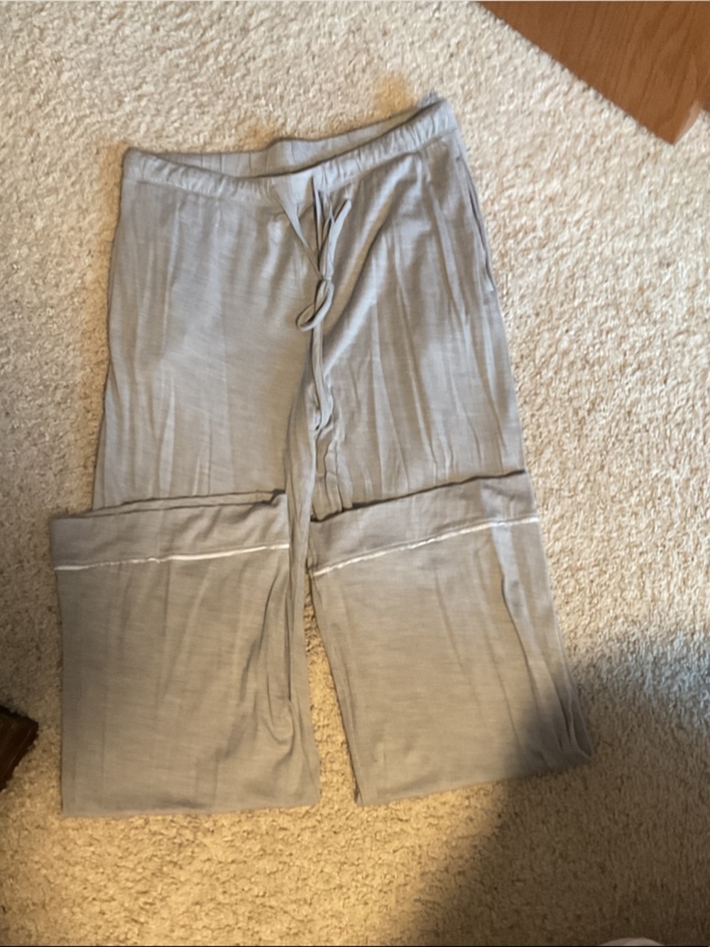 Light Gray Women's Pajama Pants - Soft Lounge Sleepwear